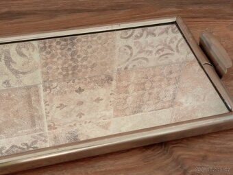 Obdélníkový zrcadlový tác - 2