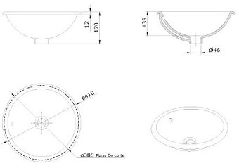Prodám nové umyvadlo anna - 2