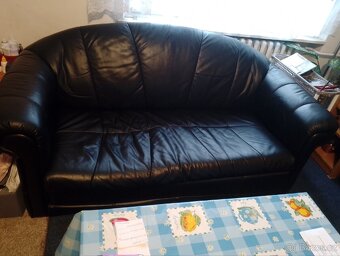 Koženková sedacka - 2