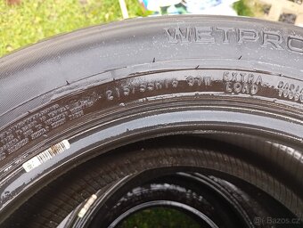 Letní pneu Nokian 215/55 R16, 97 W,vzorek 6 mm, 4 ks - 2