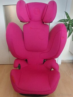 Autosedačka Cybex Solution G I-FIX 15 - 36 kg růžová - 2