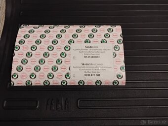 Origo gumový koberec kufru Fabia 1 hatchback - 2