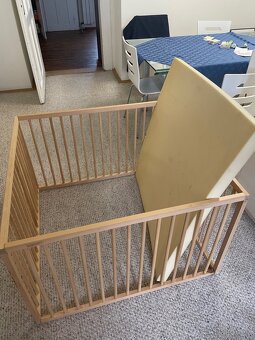 Dětská dřevěná ohrádka - 2