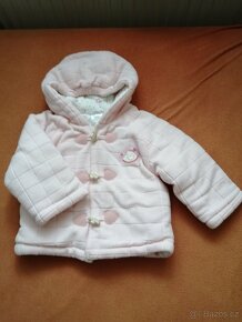 Dívčí zimní prošívaný kabát - bunda - 2