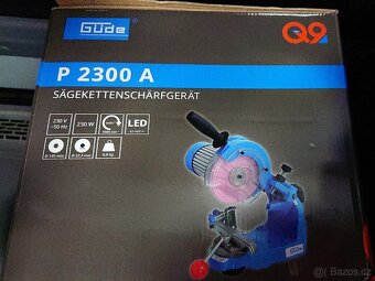 Ostřička pilových řetězů, bruska Güde P2300 A - 2