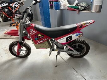 Elektrická motorka dětská - 2