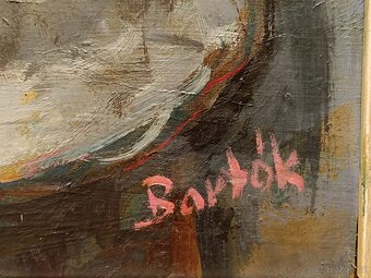 Obraz Bedřich Barták, Slunečnice, olej 88x68 - 2