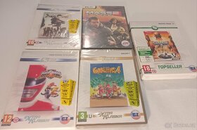 Originální PC hry z kolekce klasiky, cena za vše - 2