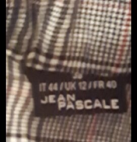 Prodám černý dámský kabát znackovy Jeans Pascale - 2
