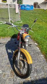 Motocykl ČZ 125 typ 476 / světlo Aprilia - 2