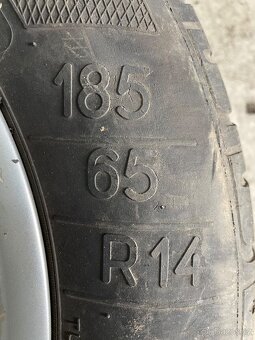 R14 4x100 kola + pneu - 2
