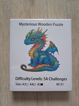 Dřevěné puzzle - 2