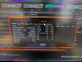 Kingston DDR5 64 GB (2×32 GB) 4800 MHz – plně funkční - 2
