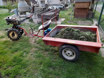 Malotraktor vari s vozíkem - 2