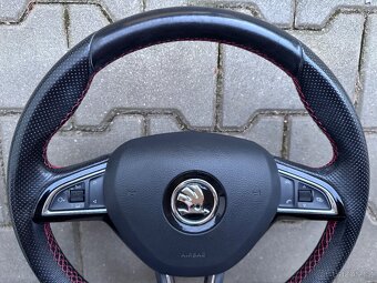 Multifunkční volant Škoda Octavia 3 VRS - 2