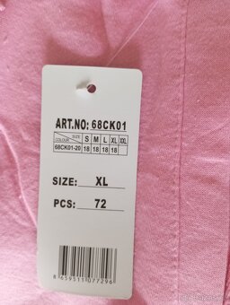 Nové růžové tepláky XL - 2