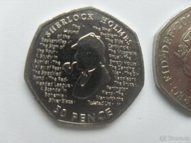 50 pence Sherlock Holmes 2019 - 2