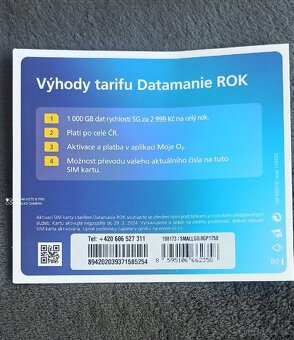 Datamanie 1000 gb,aktivované + WiFi Cudy LT 400 - - 2
