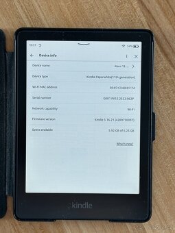 Čtečka Amazon Kindle Paperwhite 11. gen 8GB + obal 2 - 2