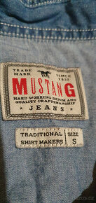Jeans košile Traditional Mustang vel. S Unisex - 2