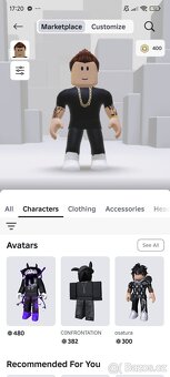 Prodám Roblox účet - 2