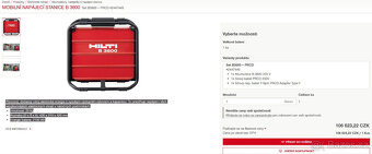 Mobilní napájecí stanice Hilti B3600 - 2