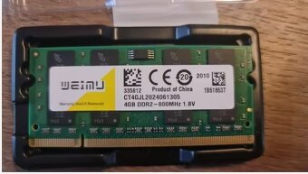 Paměť SODIMM 8GB DDR2 800MHz PC6400 1.8V 200Pin - 2