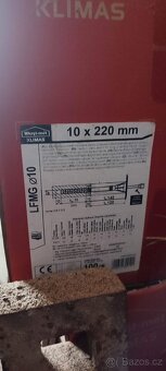 Fasádní hmoždinka s kovovým trnem LFMG 10 - 220mm, 300mm - 2