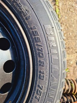 Kola 4x100 včetně pneu 155/70 r13 - 2