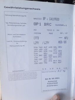 Audi A3 8P lift 2.0 tdi 103kw 2012 - 2
