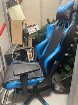 Herní židle DXRacer OH/RV001, modrá - 2