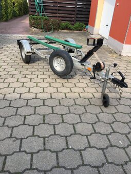 Prodám pozinkovaný přívěs na vodního skůtra-loď Freewheel - 2