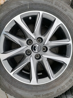 Mazda CX-5 alu kola jako nový225/65R17 7,5Jx17H2 114,3zimníP - 2