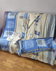 Sada povlečení na jednolůžko s prostěradlem. - 2