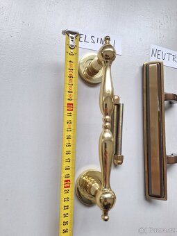 Krásná mosazná madla - více druhů - 2