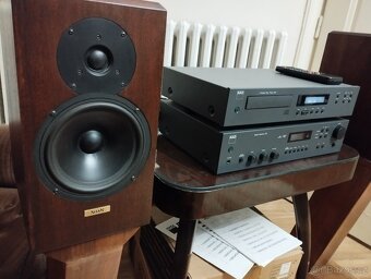 Receiver NAD 712, CD 510 a repro Shan SV 100 a stojany - 2