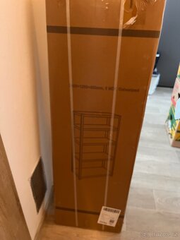 Pozinkovaný kovový regál 5 polic - nový - 2