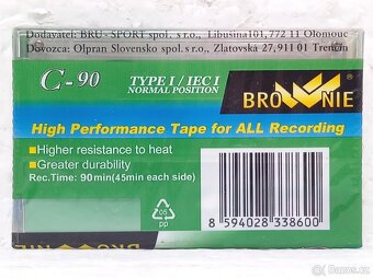 BROWNIE C-90 Retro Audiokazeta - 2