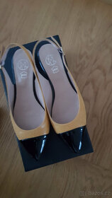 Letní dámské boty bez paty - 2