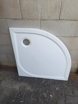 sprchový kout čtvrtkruh 80x80 cm - 2