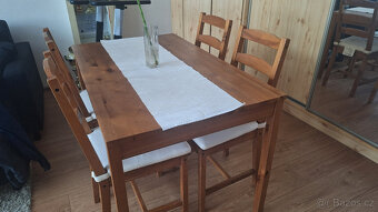 Ikea stůl Jokkmokk + 4 židle - 2