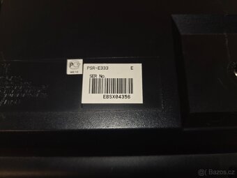 Klávesy Yamaha PSR-E333 se stojanem - 2