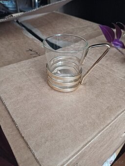 Retro skleněná souprava - 2