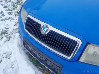 Škoda Fabia - maska - gril - 2
