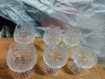 Jemně broušené skleničky - 2
