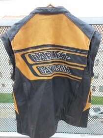Kožená vesta, bunda Harley Davidson - 2