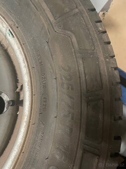 Prodam 4ks pouzite plechove disky 225/75 R16 C - 2
