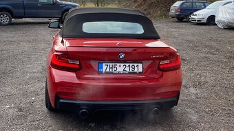 BMW M235i cabrio , Melbourne Red, TOP, Najeto:43000km - 2