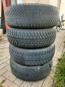 Prodám 4kola / zimni obuti pneumatiky Continental 195/65 R15 - 2