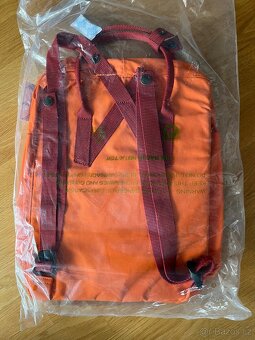 Fjallraven Kanken Burnt Orange / Deep Red - 2